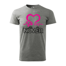 ZSONA DEKOR Póló Nővér mintával - Szürke XXXL méretben egyedi ajándék