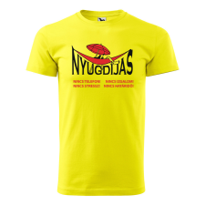 ZSONA DEKOR Póló Nyugdíjas mintával - Sárga L méretben egyedi ajándék