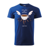 ZSONA DEKOR Póló Our lord and saviour coffee mintával - Kék XXL méretben