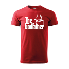 ZSONA DEKOR Póló The Godfather mintával - Piros XXL méretben egyedi ajándék