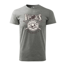 ZSONA DEKOR Póló Vikings mintával - Szürke XXXL méretben egyedi ajándék