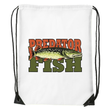 ZSONA DEKOR Predator fish - Sport táska fehér kézitáska és bőrönd