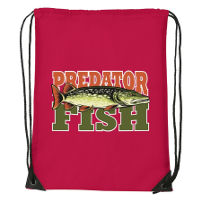 ZSONA DEKOR Predator fish - Sport táska piros kézitáska és bőrönd