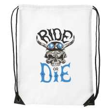 ZSONA DEKOR Ride or die - Sport táska fehér