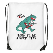 ZSONA DEKOR Rock an roll - Sport táska fehér kézitáska és bőrönd