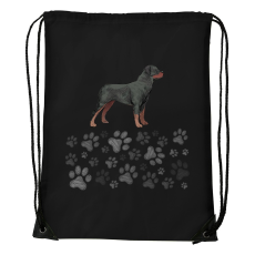 ZSONA DEKOR Rottweiler - Sport táska fekete