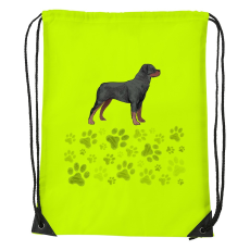 ZSONA DEKOR Rottweiler - Sport táska sárga
