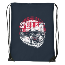 ZSONA DEKOR Speed is what i need - Sport táska navy kék kézitáska és bőrönd