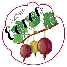 ZSONA DEKOR Szörp cimke Egres 5 db/csomag információs címke