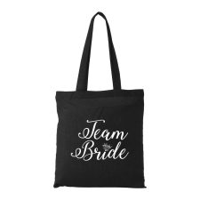 ZSONA DEKOR Team Bride - Bevásárló táska fekete v4 kézitáska és bőrönd