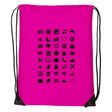 ZSONA DEKOR Traveller - Sport táska magenta