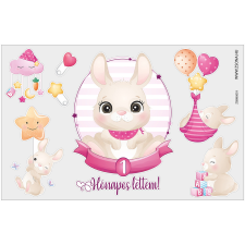 ZSONA DEKOR Vasalható 1 hónapos lettem-kislány minta ajándéktárgy