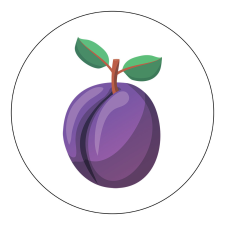 ZSONA DEKOR Vasalható Ovis jel csomag Szilva mintával ajándéktárgy