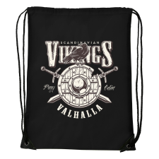 ZSONA DEKOR Vikings - Sport táska fekete kézitáska és bőrönd