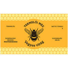 Zsona Vegyes virágméz öntapadós műanyag alapú 5 db/csomag dekorációs kellék