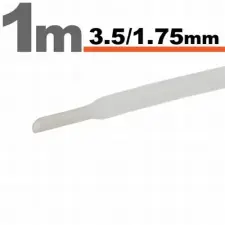  Zsugorcső átlátszó 3,5/1,75mm 11021T villanyszerelés