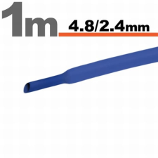  Zsugorcső kék 4,8/2,4mm 11025K villanyszerelés