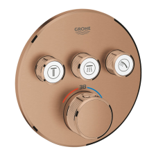  Zuhany csaptelep Grohe Smart Control termosztatikus csapteleppel Csiszolt meleg naplemente 29121DL0 csaptelep