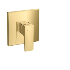 Zuhany csaptelep Hansgrohe Metropol vakolat alatti rész nélkül fényezett arany megjelenés 32565990 csaptelep