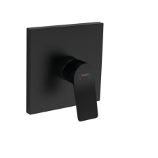 Zuhany csaptelep Hansgrohe Vivenis vakolat alatti rész nélkül matt fekete 75615670 csaptelep