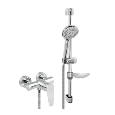  Zuhany csaptelep Novaservis Titania Fresh zuhanyszettel együtt 100 mm króm 96065KIT,0 csaptelep