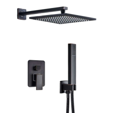 Zuhanycsap szett, Blackswan, M73.37 típus, antik fekete modell, 30 cm csaptelep