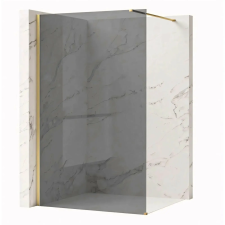  Zuhanyfal Rea Flexi Grey / Brush Gold 140 kád, zuhanykabin