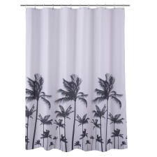 Zuhanyfüggöny - PALM TREE - Impregnált textil - 180 x 200 cm lakástextília