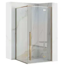  zuhanykabin Fargo 90x90 Gold kád, zuhanykabin