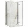  zuhanykabin Rea Atlas 100x100 Chrome