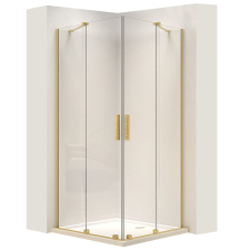 Zuhanykabin REA Montana Double Gold Brush 90x90 kád, zuhanykabin
