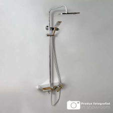  Zuhanyoszlop, szaniter sárgaréz, króm, SJG/2450 csaptelep