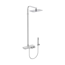  Zuhanyoszlop termosztátos keverőcsappal és tárolópolccal Ideal Standard Ceratherm S200 csaptelep