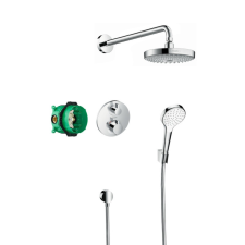 Zuhanyrendszer Hansgrohe Ecostat vakolat alatti résszel együtt króm 27295000 csaptelep