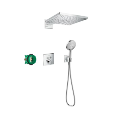 Zuhanyrendszer Hansgrohe Raindance E termosztatikus csapteleppel króm 27952000 csaptelep