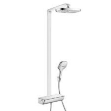 Zuhanyrendszer Hansgrohe Raindance Select E termosztatikus csapteleppel króm 27282000 csaptelep
