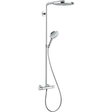 Zuhanyrendszer Hansgrohe Raindance Select S termosztatikus csapteleppel króm 27129000 csaptelep