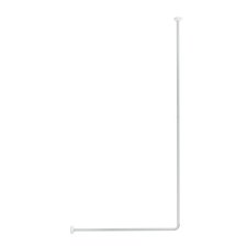  Zuhanyrúd Fehér 80x94-180 karnis, függönyrúd