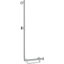 Zuhanyrúd Hansgrohe Unica szappantartóval fehér / króm 26403400 csaptelep
