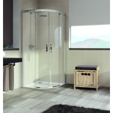  Zuhanysarok asszimetrikus 100x100 cm Huppe Aura elegance 402423.092.322 kád, zuhanykabin