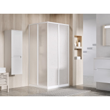 Zuhanysarok négyzet 80x80 cm Ravak Supernova 14V401O211S kád, zuhanykabin