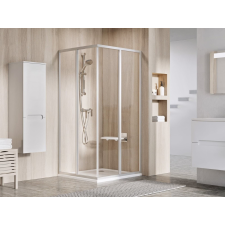 Zuhanysarok négyzet 80x80 cm Ravak Supernova 14V40UO2ZGS kád, zuhanykabin