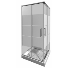 Zuhanysarok négyzet 90x90 cm Jika Lyra Plus H2513820006651 kád, zuhanykabin
