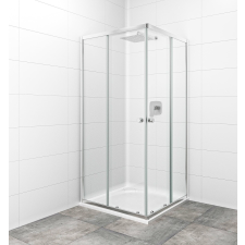 Zuhanysarok négyzet 90x90 cm SAT Project SIKOMUQ90CRT kád, zuhanykabin