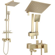 Zuhanyszett REA JACK BRUSHED GOLD csaptelep