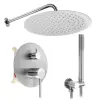  Zuhanyszett rejtett Rea Foss Clif Nickel Brush + box