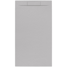 Zuhanytálca négyszögletes SAT Fusion 120x80 cm öntött márvány gris perla SATFU12080GRP kád, zuhanykabin