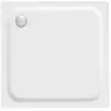  Zuhanytálca Rea Belmond White 80x80 Szálcsiszolt arany fedél