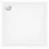  Zuhanytálca Savoy white  90x90