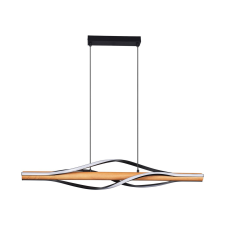 ZUMA Baez fekete LED függesztett lámpa (ZU-P230857003) LED 1 izzós IP20 világítás